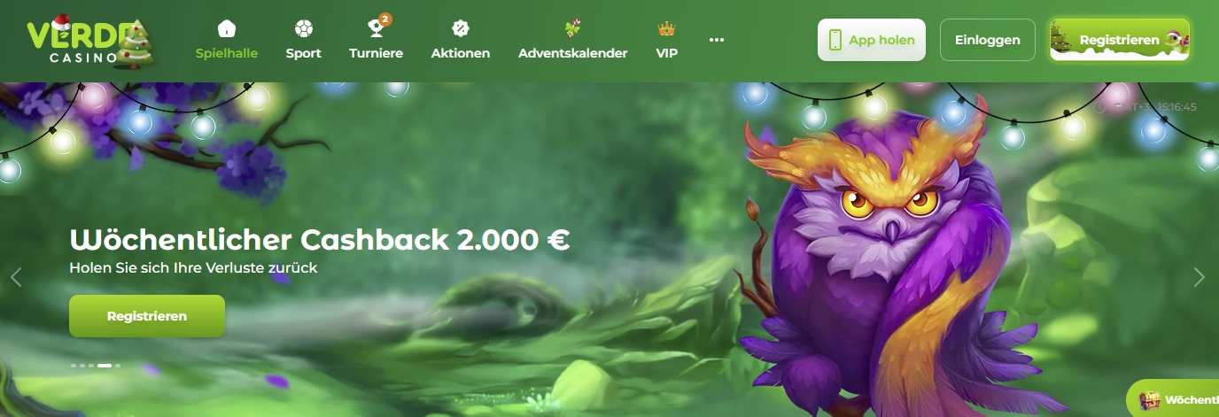 Verde Casino Gaming Experience